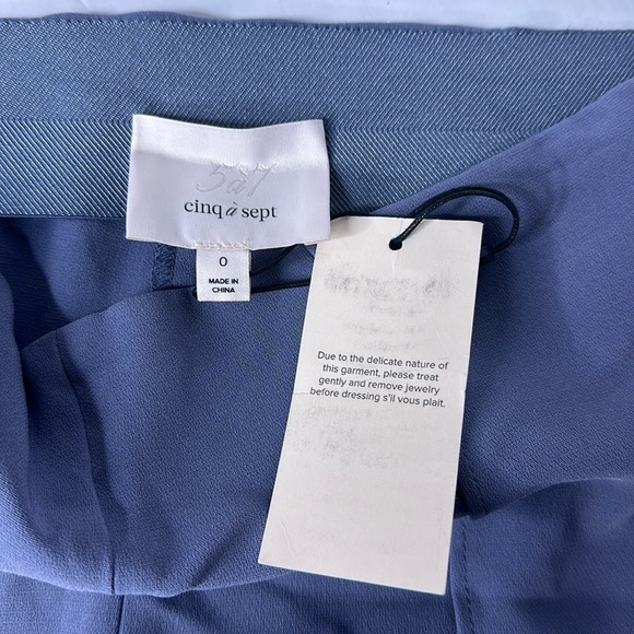 NWOT Cinq à Sept Kayden Beaded Pants, Size 0 - Picture 11 of 16